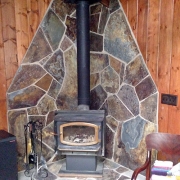 Slate-veneer-fireplace-pad