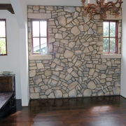 Cultured-stone-wall