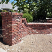 Flashed-Brick-entry-wall