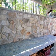 Rubble-wall